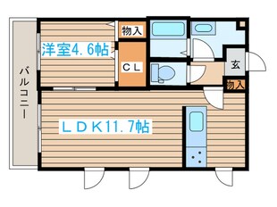 Ａｄｏｎｉｓ三百人町の物件間取画像